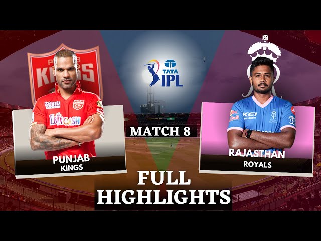 RR Vs PBKS Match Highlights | Rajasthan Vs Punjab IPL 2023 Match ...