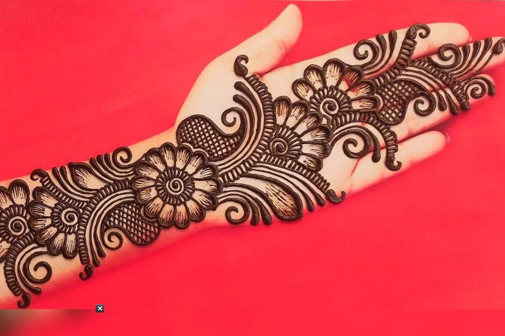 160+ Simple Mehndi Designs Perfect For Minimalist Brides! - ShaadiWish