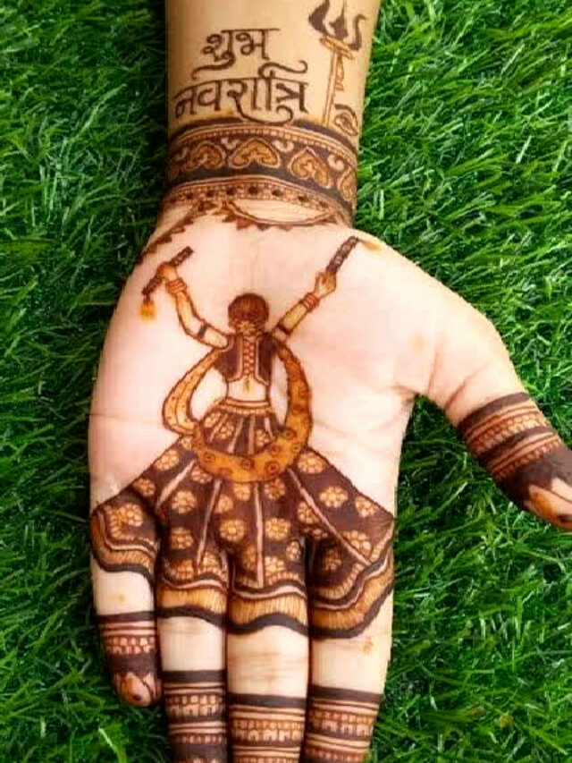 cropped navratri mehndi