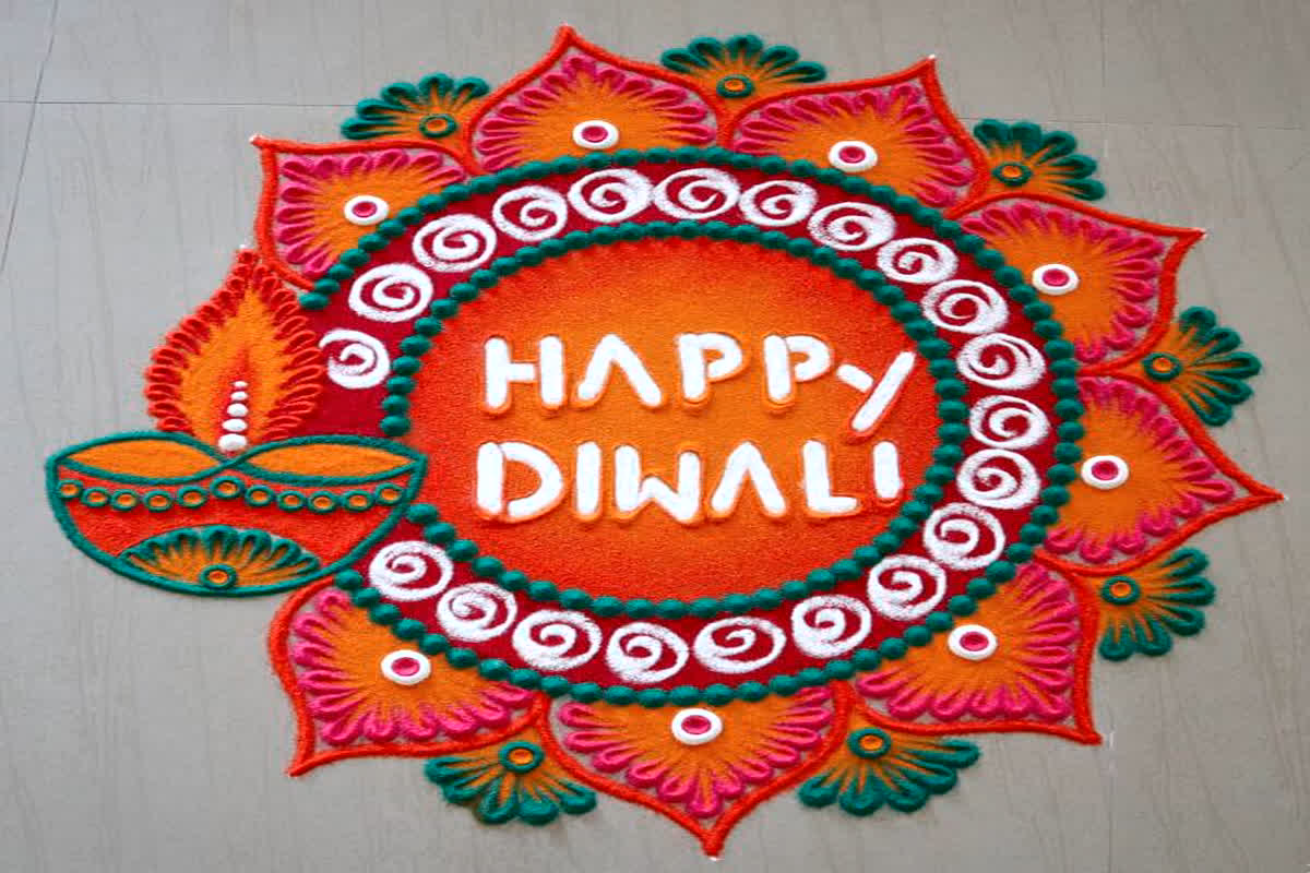 Diwali special peacock rangoli design! 🪔✨ #freehand #peacock #diwali # rangoli #happydiwali #festivities #rangolidesigns #relaxing #r... |  Instagram